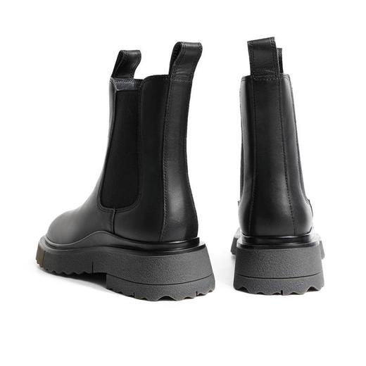 百货世界-森达牛皮革/纺织品女皮靴 商品图0