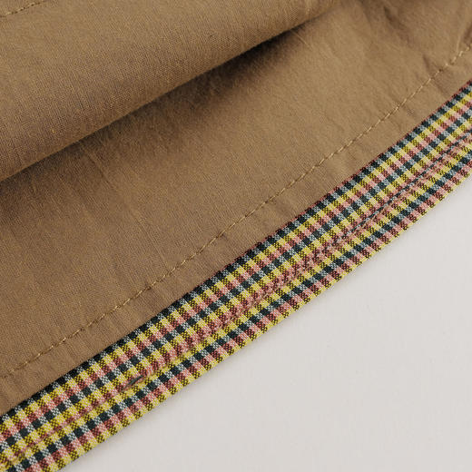 【马克珍妮 芦芙】春装新款 女童纯棉格子长袖连衣裙210567 商品图4