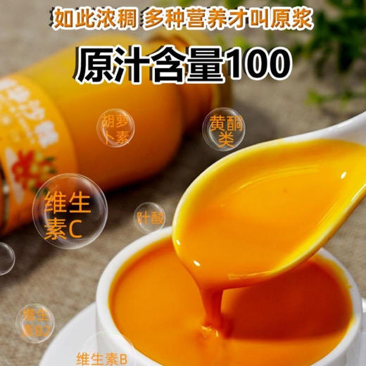 慧华沙棘原浆100%浓度VC之王整件20瓶 商品图1