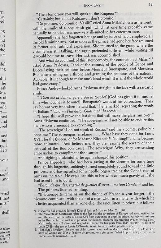 【中商原版】War and Peace 英文原版 战争与和平 Leo Tolstoy 商品图8