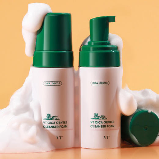 韩国VT老虎按压泡沫洁面120ml 商品图0
