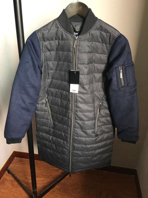 Lee女士棒球领中长款羽绒服L192161DHG7M/L192161QRK11 商品图1