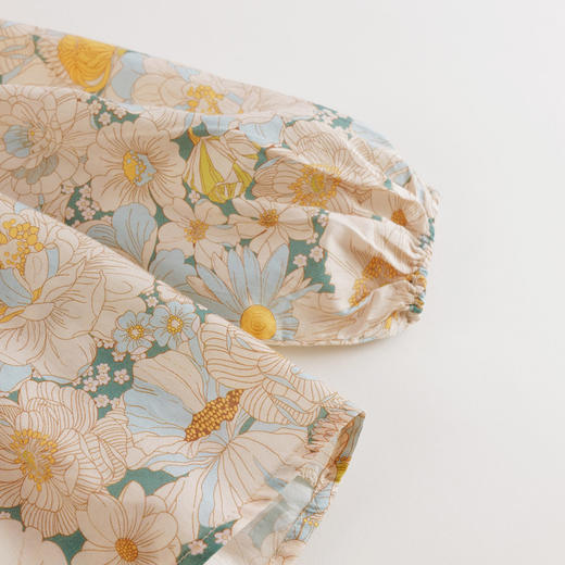 【马克珍妮 芦芙】春装新款 水上花卉宽松纯棉小衫230015 商品图4