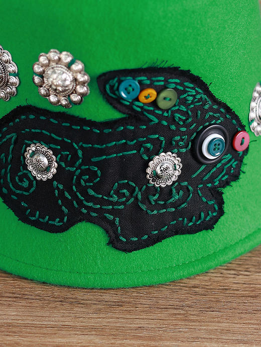 伏兔望月毛呢渔夫帽 商品图3