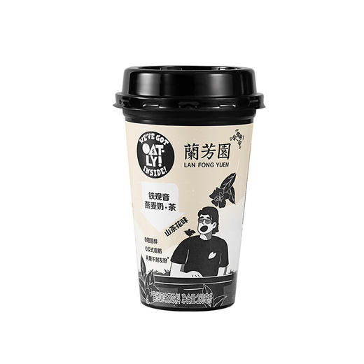 兰芳园燕麦奶茶280ml(T) 商品图1