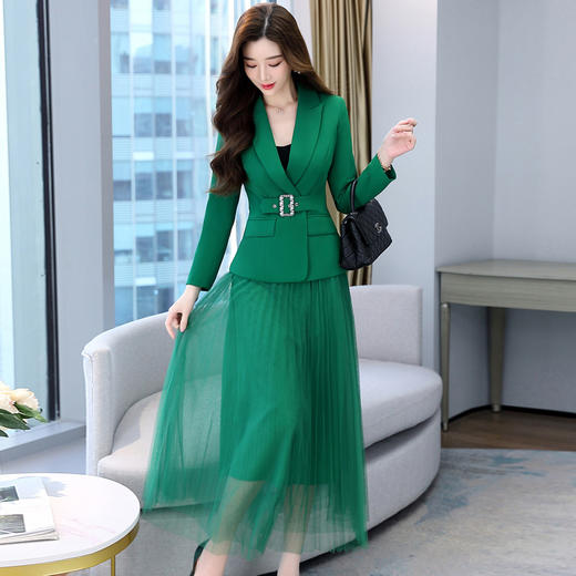 气质两件套小西装连衣裙HR-WS22939 商品图2