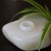 和田玉（白玉）籽料戒指（内直径17.3mm /3.21g） 商品缩略图0