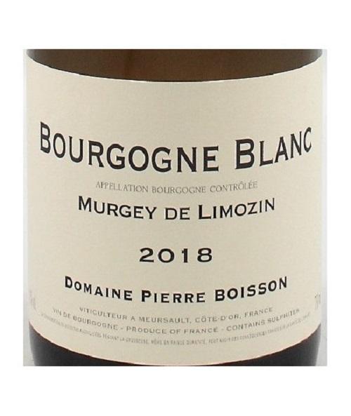 皮埃尔勃艮第雷蒙金园Pierre Boisson Bourgogne Murgey de Limozin Blanc 2018 商品图0