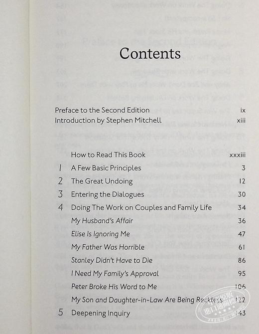 【中商原版】一念之转 四句话改变你的人生 Loving What Is Four Questions Can Change Your Life 英文原版 Byron Katie 商品图5