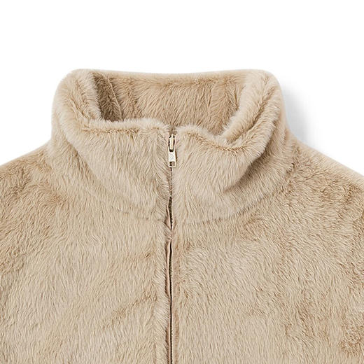 卡帕Kappa兔年限定新年款羊羔绒2023新款女开衫夹克休闲卫衣外套K0D22WK39 商品图4