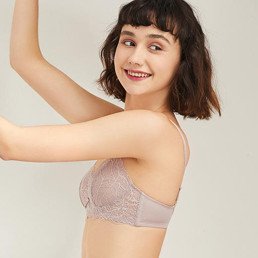 金三塔nita女真丝无钢圈性感内衣  NZF7C303 商品图1