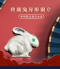深圳国宝·玲珑兔3D立体异形纪念银章 商品缩略图0