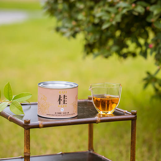 名贵祁红花茶，古法三窨，以花入茶，茶骨花香，一口仙灵馥郁 商品图4