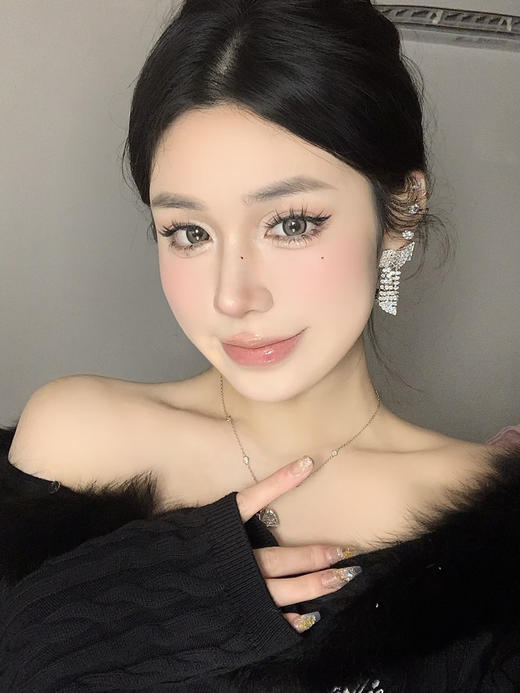 【大直径】EALLAGIRL-鹅卵石-14.5mm【年抛 0-800度 无525/575】 商品图8