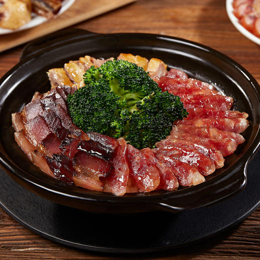 佳宁娜酒楼 广式鲜肉腊肠广东特产腊味煲仔饭深圳老字号400g 商品图1