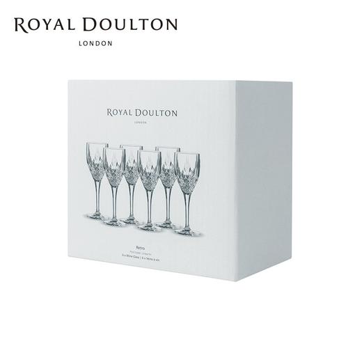 皇家道尔顿复古系列葡萄酒杯6件套 商品图2