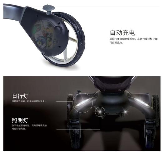 4Moms Origami4进口全自动一键电折叠婴儿手推车童车2000176 商品图3