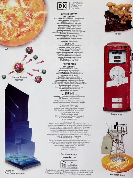 预售 【中商原版】Eyewitness系列 气候变化百科 Climate Change 英文原版 DK 知识百科 气候科学 科普 商品图4