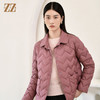 佐尔美冬季新款 气质简约波浪短款羽绒服女E24YY14 商品缩略图3