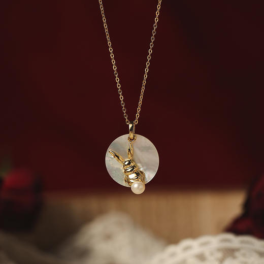 Manreya玛芮雅“奔月而来”珍珠贝母项链 商品图1
