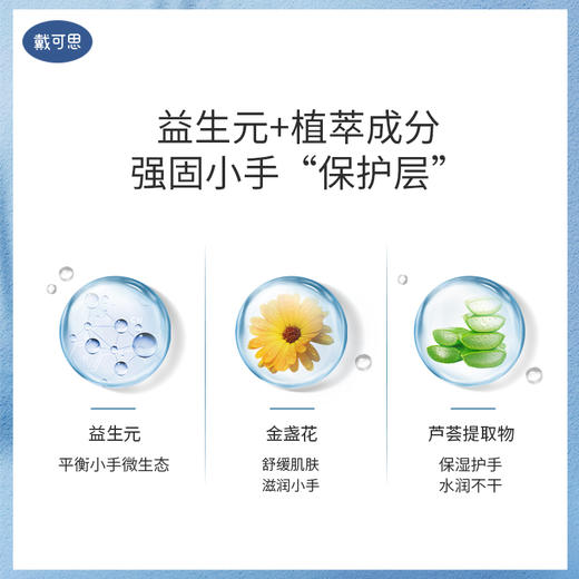 戴戴可思花朵洗手液婴幼儿童宝宝专用泡沫型温和清洁护手液按压瓶DKS-31989 商品图3