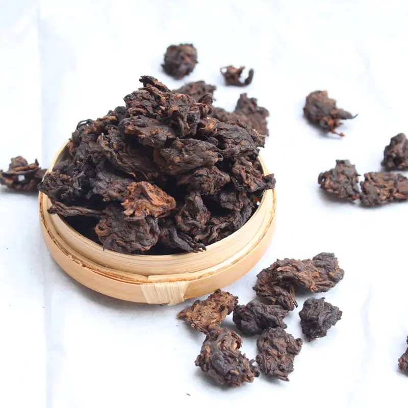 善诚普洱茶老茶头布朗山老茶头普洱茶熟茶散装散茶茶叶200g