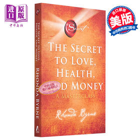 【中商原版】爱 健康和金钱的秘密 大师班 第5卷 英文原版 The Secret to Love Health and Money A Masterclass Rhonda Byrne