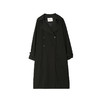 鹿向南《绯闻女孩》黑色时尚长款风衣女2025秋冬新款气质外套大衣 商品缩略图3