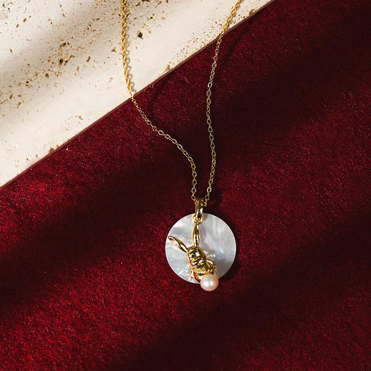 Manreya玛芮雅“奔月而来”珍珠贝母项链 商品图5