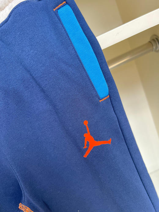 JORDAN童装春秋男童女童撞色运动长裤针织卫裤子JD2232036 商品图1