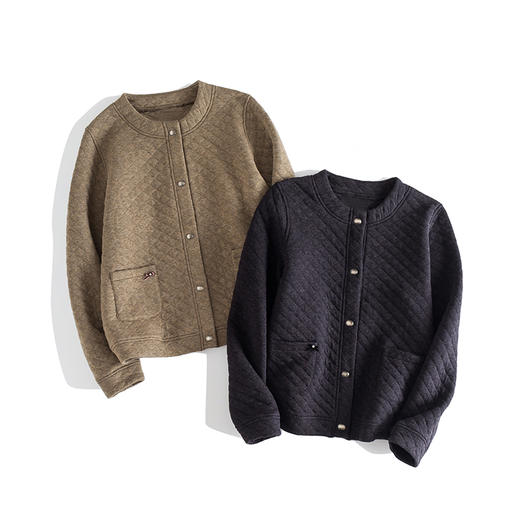 裁缝学苑AX28文艺风绗棉棒球服纸样女装外套棉衣棉服打版裁剪样板 商品图0