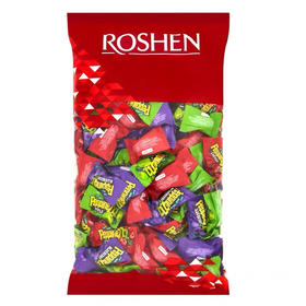 乌克兰进口如胜水果混合口味可乐气泡小酸酸爆儿童结婚庆年货喜糖