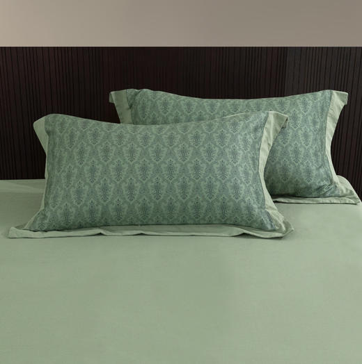 四件套。200*230。复古绿 卖棕绿 自己备注颜色 商品图5