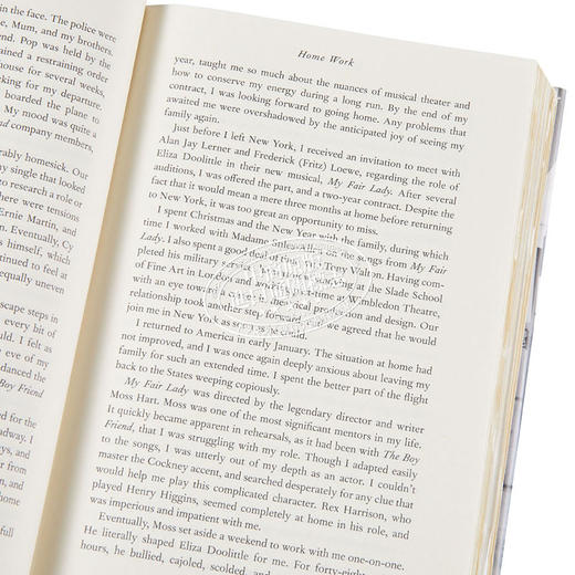 【中商原版】朱莉·安德鲁斯自传 英文原版 Home Work: A Memoir of My Hollywood Years Julie Andrews 人物传记 回忆录 商品图3