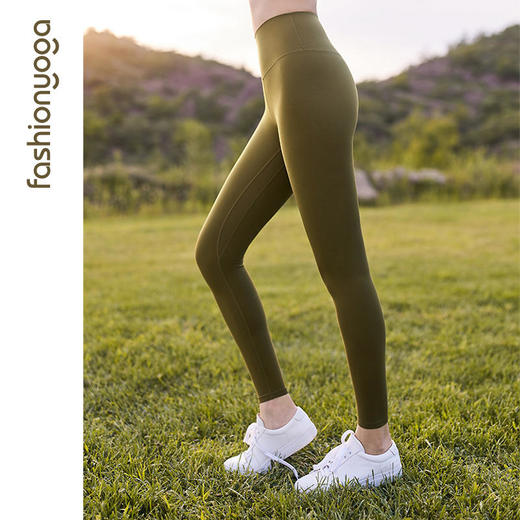 高腰高端裸感长裤FC12957 商品图0