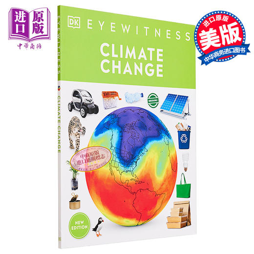预售 【中商原版】Eyewitness系列 气候变化百科 Climate Change 英文原版 DK 知识百科 气候科学 科普 商品图0