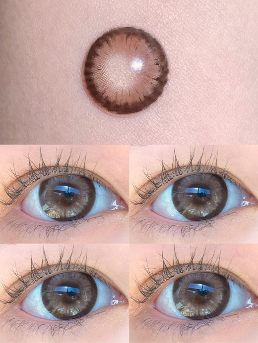 【大直径】PUFF GIRL-圣诞布丁-14.5mm【年抛0-800度 含525/575】 商品图9
