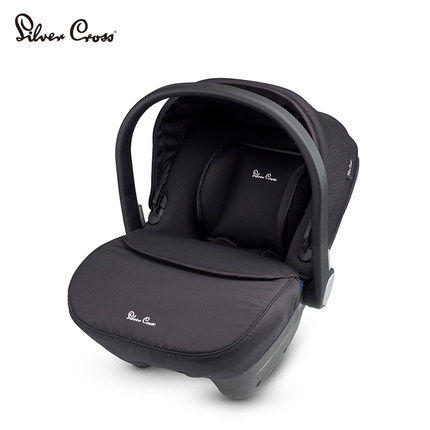 SILVERCROSS SIMPLICITY 新生儿童汽车安全座椅可手提篮式3C认证SX412.BK 商品图3