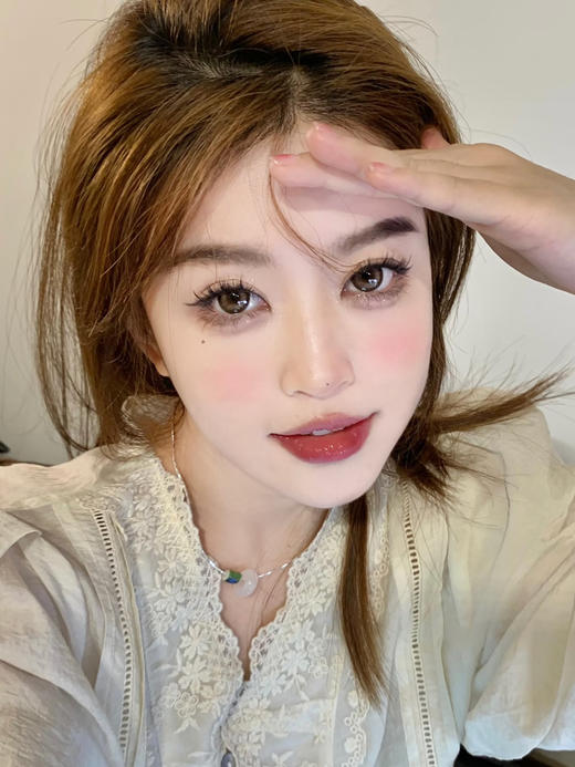 【大直径】PUFF GIRL-圣诞布丁-14.5mm【年抛0-800度 含525/575】 商品图4