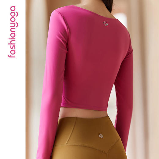 俏皮不对称镂空长袖FL12357 商品图1