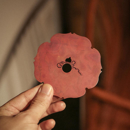 南越浅碗中式亚光白黑金箔茶承壶承铜茶托养壶盘干泡盘储水陶瓷 商品图7