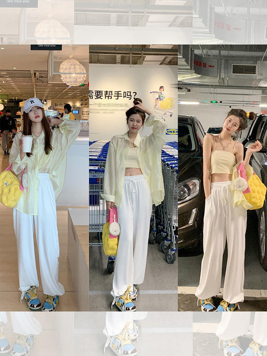 <曾小咸推荐>微信粉丝秒杀专场 仅此今天 活动结束下架薄款防晒衬衫女秋季新款空调衫+吊带背心 甜辣两件套日常179.98 立减99.99 秒杀79.99！！ 商品图3