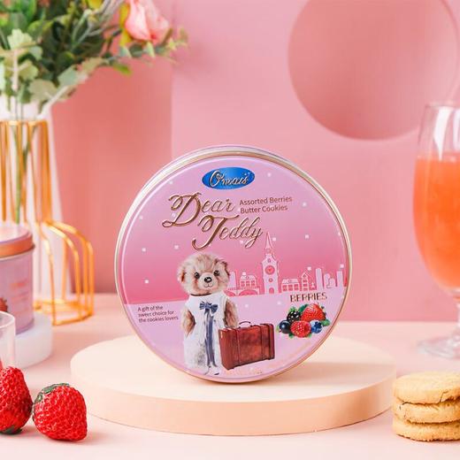 欧曼思泰迪曲奇饼莓果味150g 商品图2