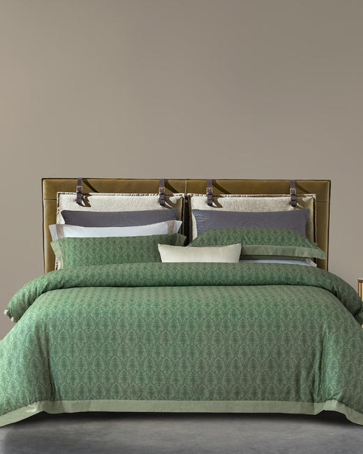 四件套。200*230。复古绿 卖棕绿 自己备注颜色 商品图4