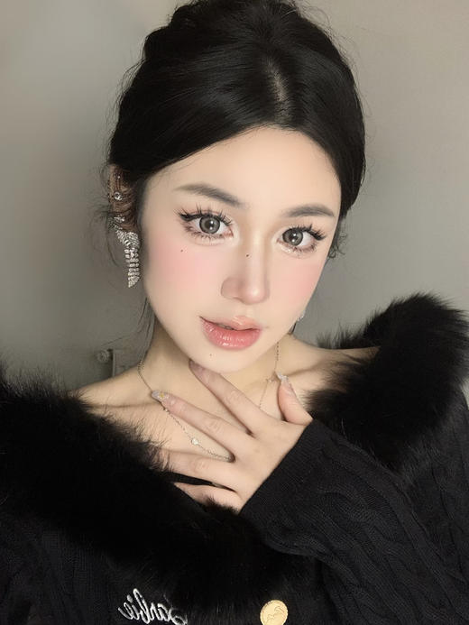 【大直径】EALLAGIRL-鹅卵石-14.5mm【年抛 0-800度 无525/575】 商品图6