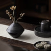 手工跳刀复古小花瓶花插中式家用客厅陶瓷花器茶桌瓷器茶道小摆件 商品缩略图4