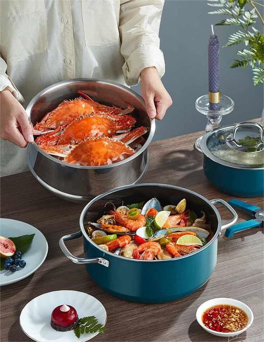 康巴赫生活馆WMF进口煎煮一体锅小煮锅 商品图1