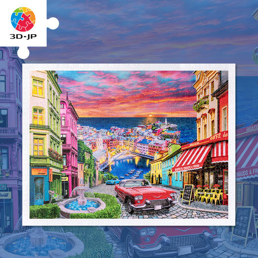 【折扣商品 不退不换】1200片平面拼图塑料拼图H2936 Image World-意大利海岸城市 商品图4