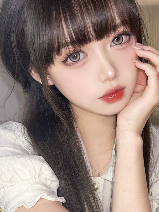 Leenscolor旗下 ·柿子冻&雪绒花 · 14.5mm实际着色待测  年抛美瞳  2片 商品图6