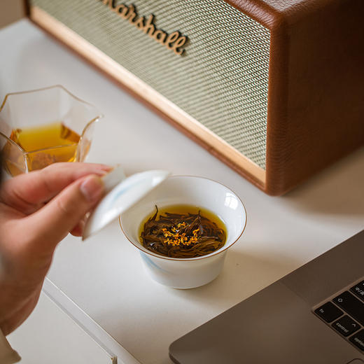 名贵祁红花茶，古法三窨，以花入茶，茶骨花香，一口仙灵馥郁 商品图2